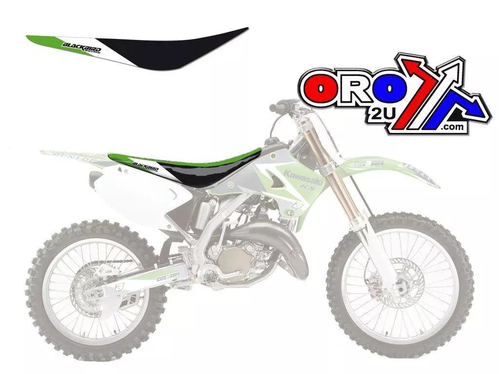 03-08 KX125/250 DREAM-3, BLACKBIRD SEAT COVER 1414E