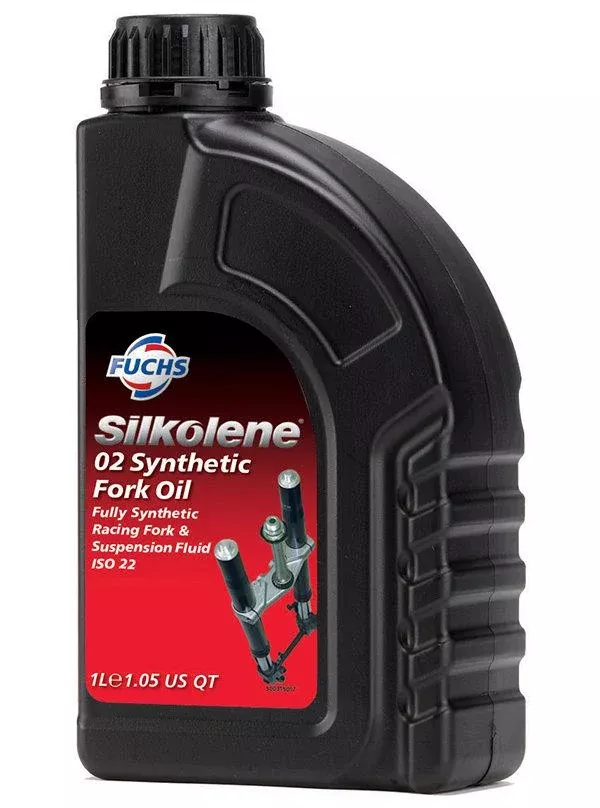 1LT 02 FULLY SYNTHFORK OIL, (SILKOLENE RACE 600757588,602009371, BOX = 10