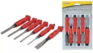 978-17106 - 6 PC PUNCH & CHISEL SET