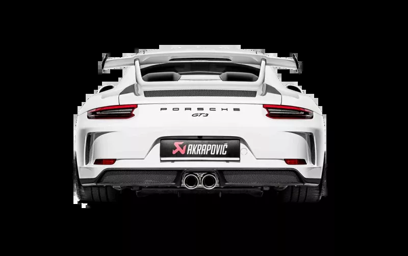 Akrapovic 2018 Porsche 911 GT3 (991.2) Slip-On Race Line (Titanium) w/