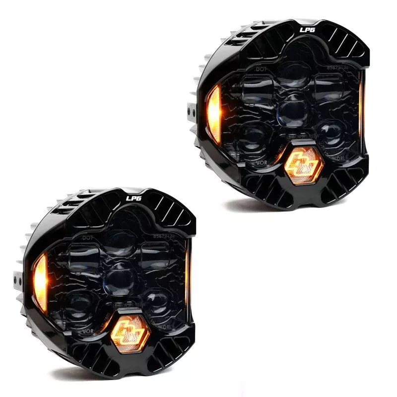 Baja Designs DOT LP6 LED Auxiliary Light Pod (Amber DRL) - Pair - A&D Discount Performance