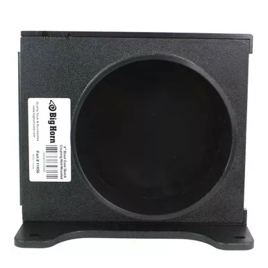 Big Horn 4-Inch ABS Plastic Wall Mounted Blast Gate with One Quick Disconnect End for Dust Collection Systems 11456