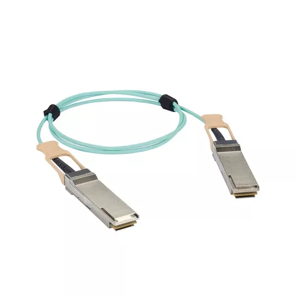 Black Box QSFP-100G-AOC15M-BB QSFP 100-Gbps Active Optical Cable (AOC) - Cisco QSFP-100G-AOC15M Compatible Aqua 15-m (49.2-ft.)