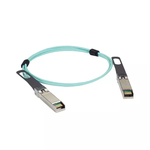 Black Box SFP-25G-AOC1M-BB SFP28 25-Gbps Active Optical Cable (AOC) - Cisco SFP-25G-AOC1M Compatible Aqua 1-m (3.2-ft.)
