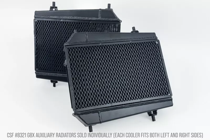 CSF BMW G8X M3/M4/M2 High-Performance Auxiliary Radiator - Single Radiator - A&D Discount Performance