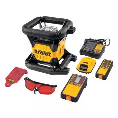 DEWALT 20V Max Rotary Laser, Red DW079LR