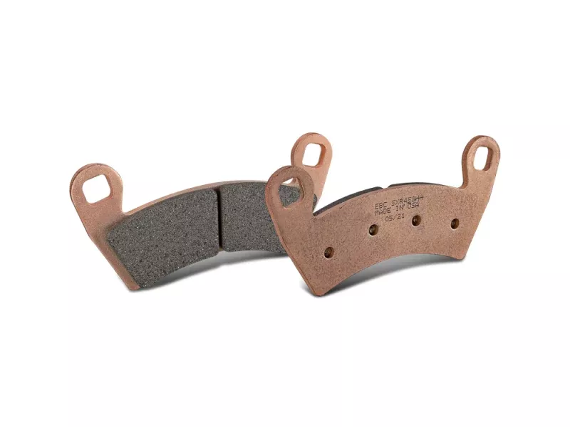 EBC 05-07 Harley-Davidson Dyna FXDCi Superglide Custom Rear Right Semi-Sintered Vee Brake Pads - A&D Discount Performance