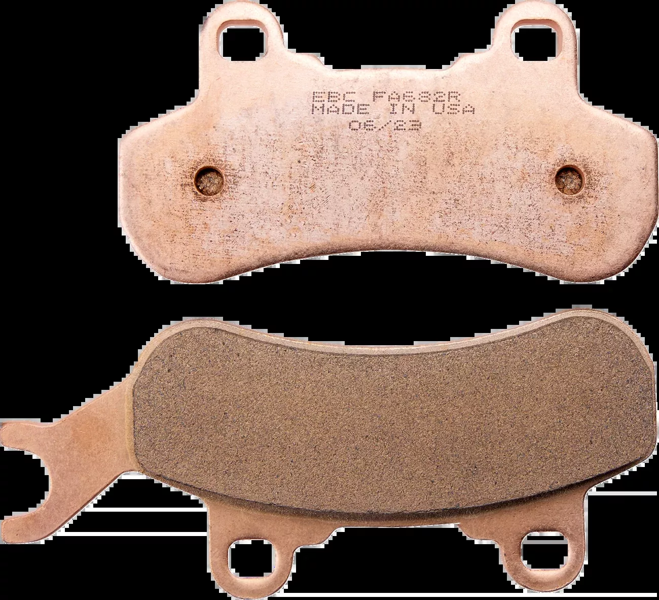EBC Motorcycle Brakes Sintered "R" Brake Pads - FA682R - A&D Discount Performance