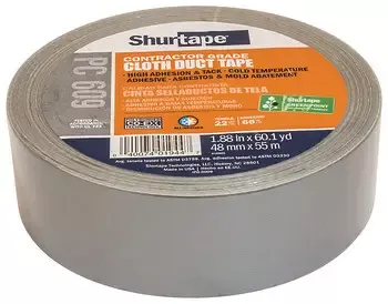 Hafele 079.00.130 Contractor Grade Cloth Duct Tape 48X55M