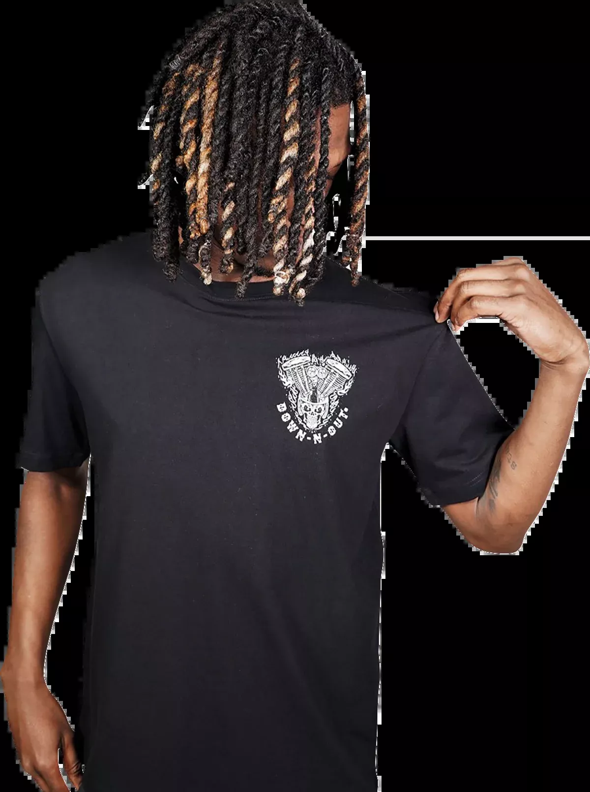 Lethal Threat Down-N-Out Shove It T-Shirt - Black - Medium - DT10046M - A&D Discount Performance