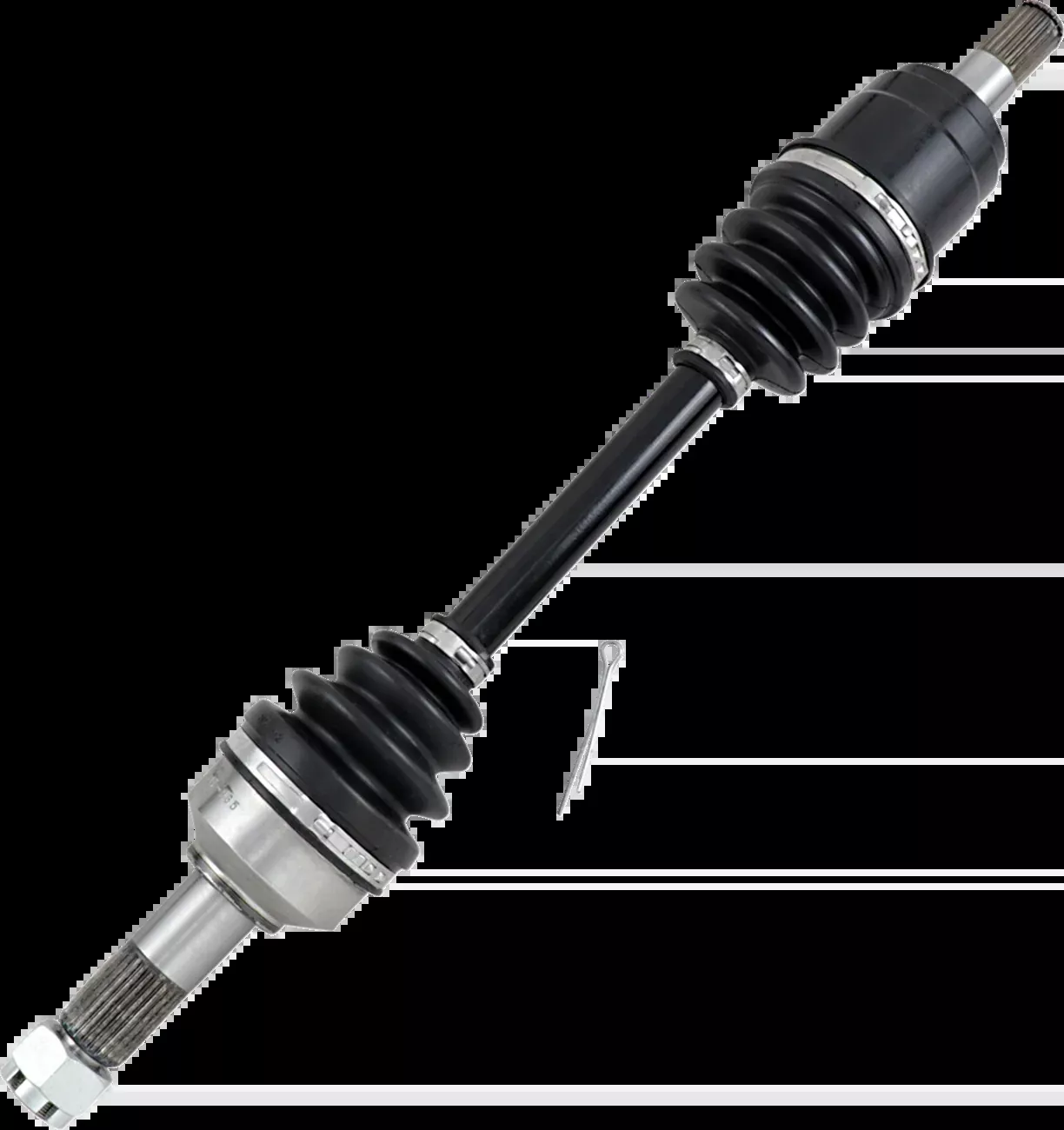 Moose Offroad Axle Assembly - Complete - Standard - Front Right - Hond