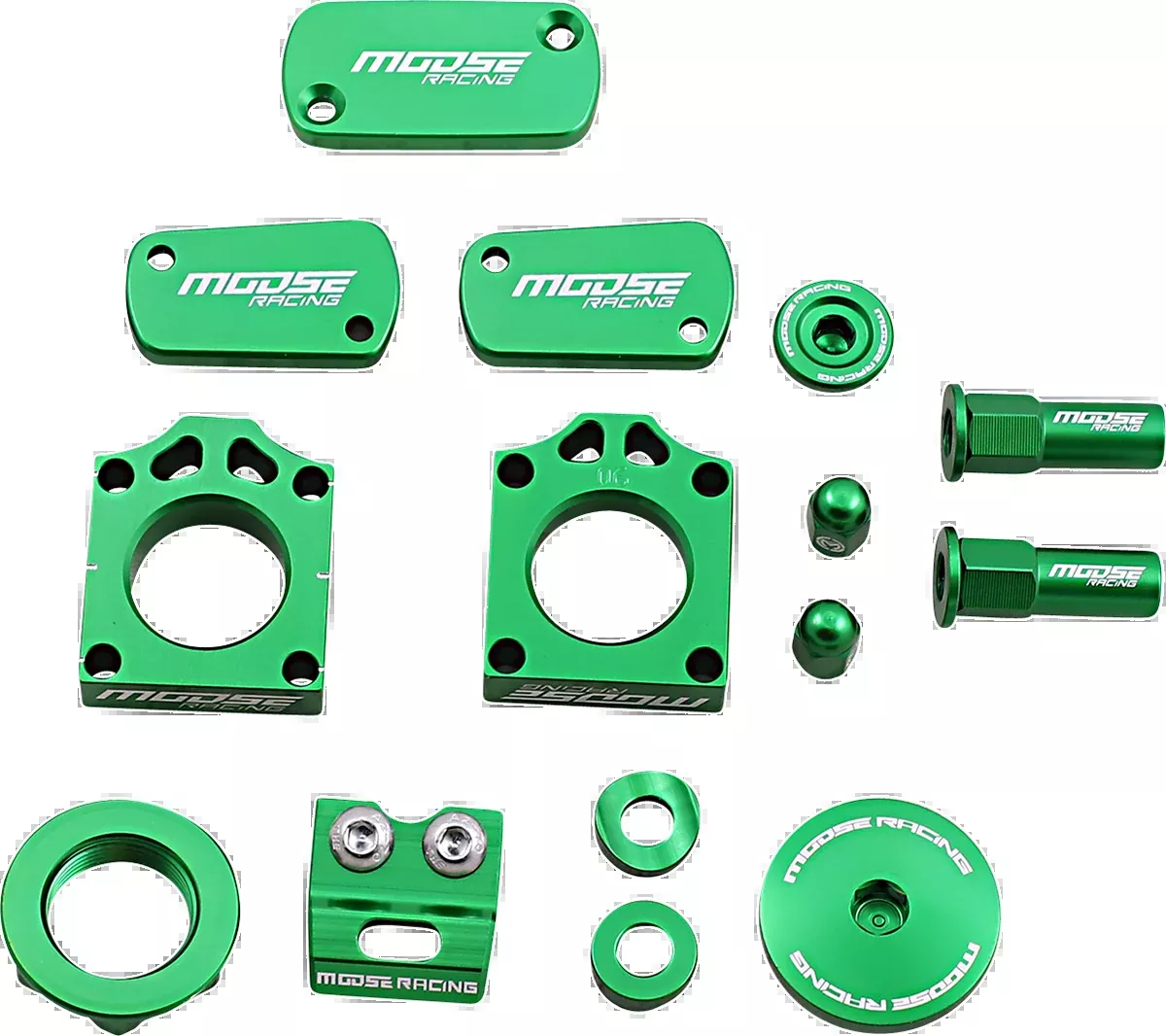 Moose Offroad Bling Pack - Kawasaki - Green - M57-2004GN - A&D Discount Performance