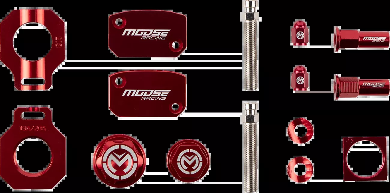Moose Offroad Bling Pack - Red - Gas Gas - M57-5019R