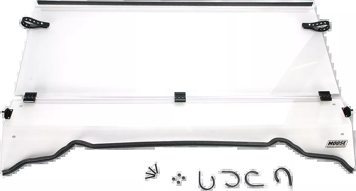 Moose Offroad Full Folding Windshield - Ranger - LEMA100-0012 - A&D Discount Performance