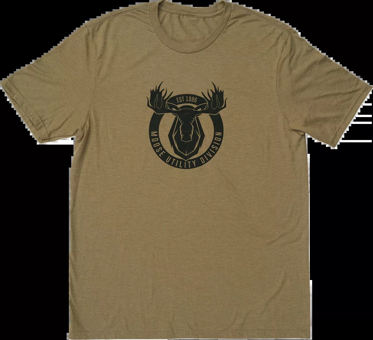 Moose Offroad MUD Badge T-Shirt - Brown - Large - 3030-24383 - A&D Discount Performance