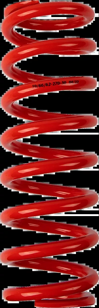 Moose Offroad Shock Spring - 59/62 mm OD - 50 n/mm - Red - 1312-0965 - A&D Discount Performance