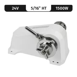 Muir windlasses Cheetah, Compact HR2500, 24V, 1500W Composite, 5/16"HT/BBB, Single Gypsy/Single Drum — MH250024-5/16H