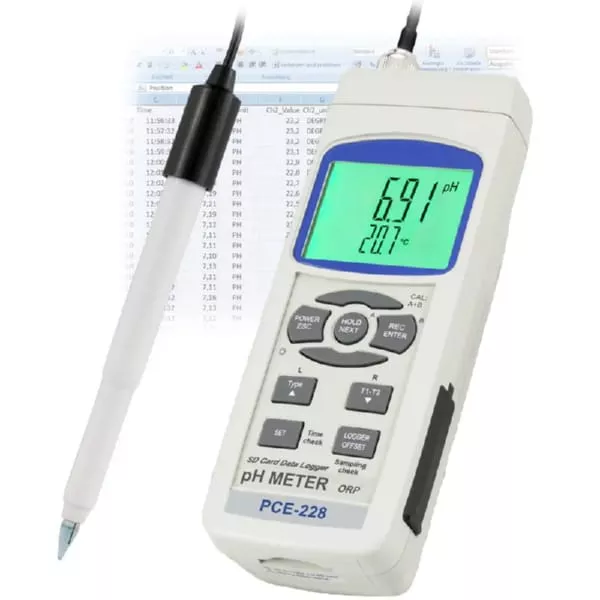 PCE Instruments PCE-228S Handheld pH-Meter for Soil