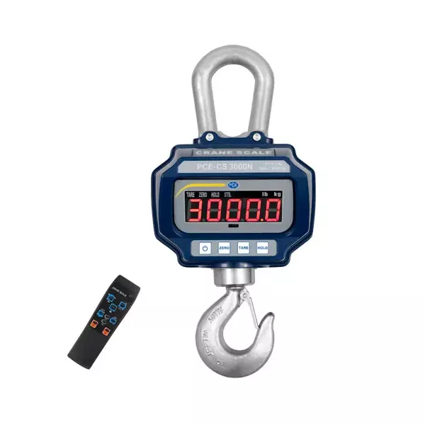 PCE Instruments PCE-CS 3000N Hanging Crane Scale, up to 300 kg