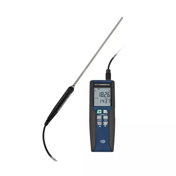 PCE Instruments PCE-HPT 1 Digital Precision Thermometer, 1-Channel Temperature Recorder
