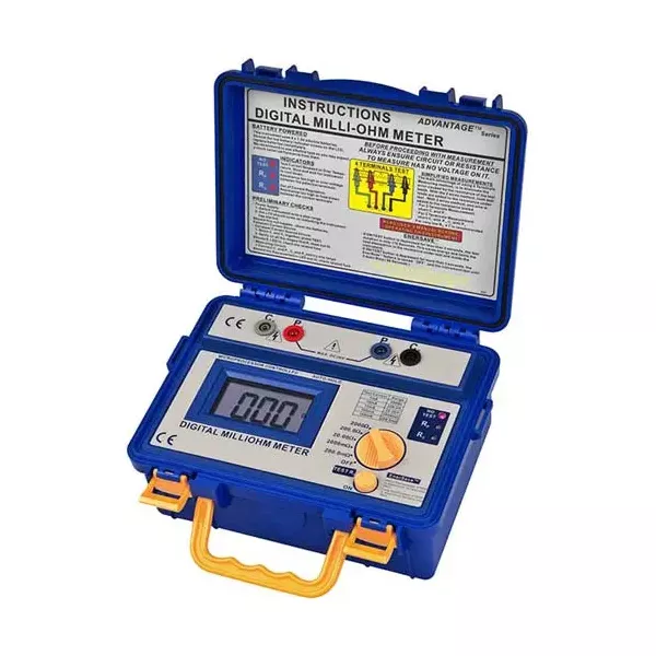 PCE Instruments PCE-MO 2002 Milliohmmeter, CAT IV 20 V