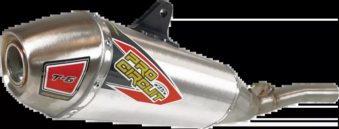Pro Circuit T-6 Slip-On Muffler - 0132345A - A&D Discount Performance