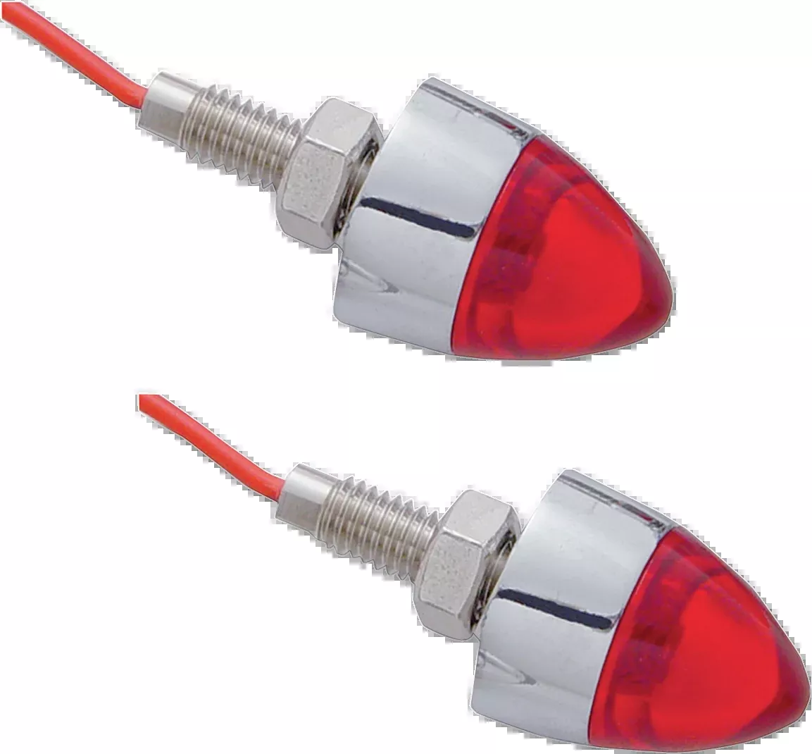 Pro-One Performance Bullet Mini Marker Lights - Red - 402270