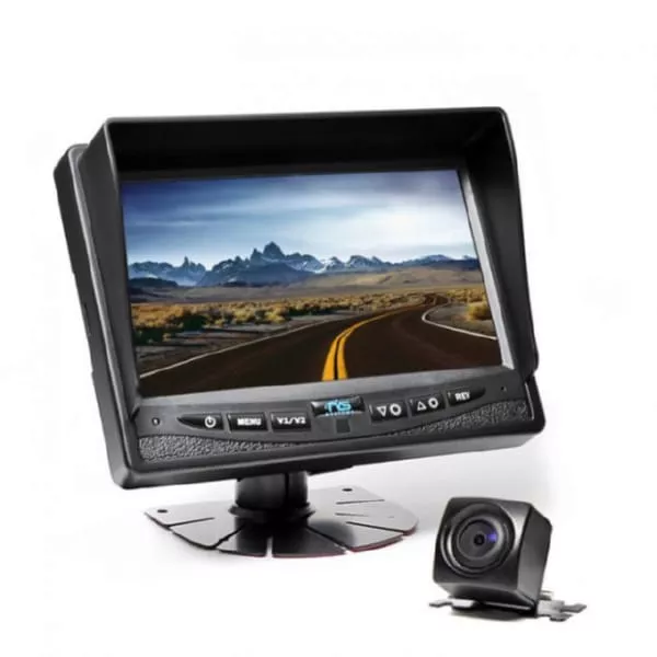 Rear View Safety RVS-770923 Backup Camera System for Ford Econoline Vehicles, Multiplexer Box, 33ft Cable