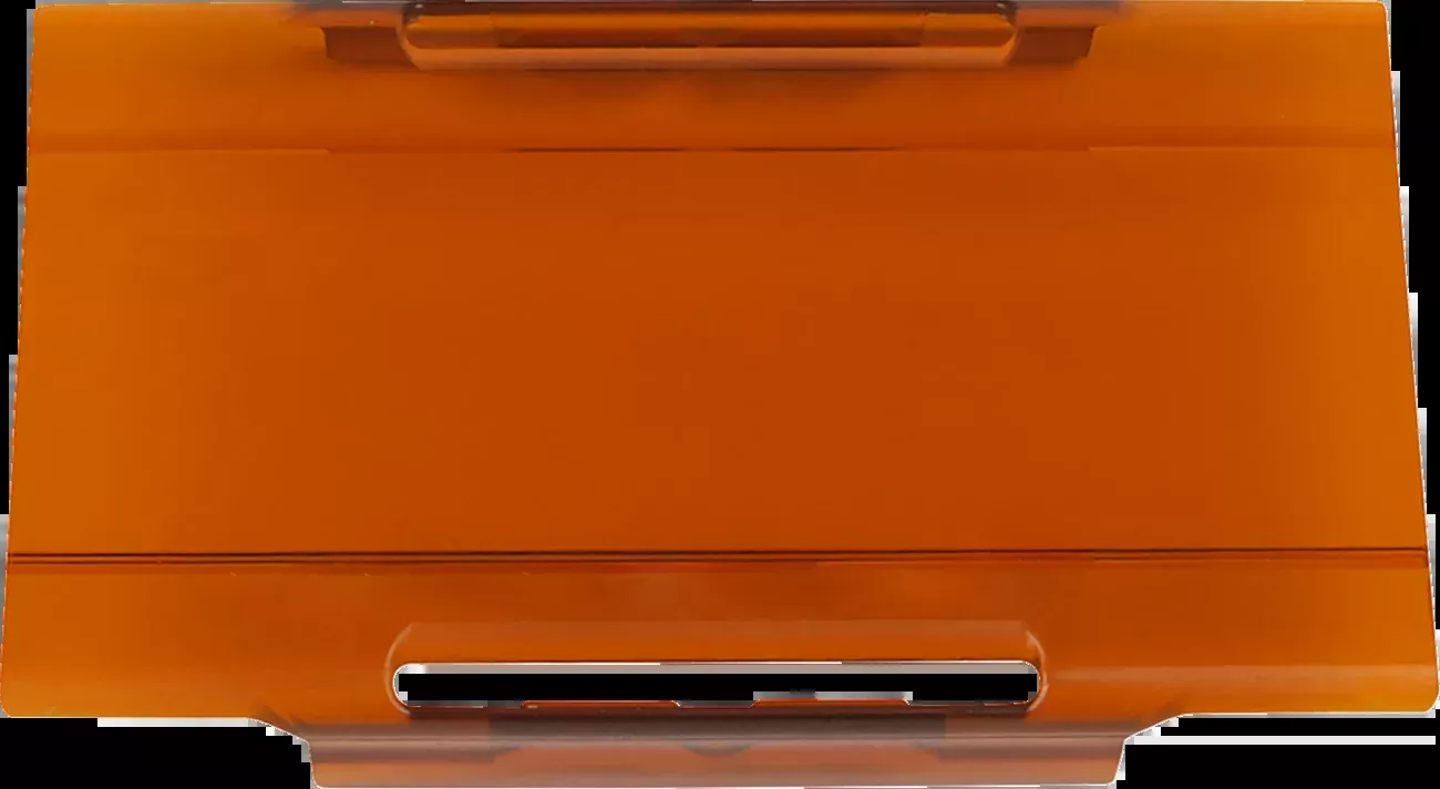 RIGID Industries Light Cover - E Series - 6" - Amber - 106993 - A&D Discount Performance