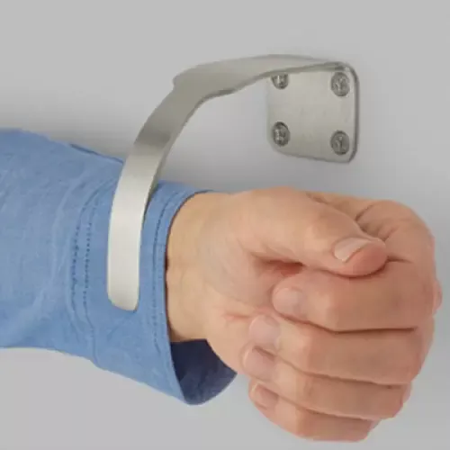 Rockwood AP1141 Hands-Free Arm Pull, Stainless Steel