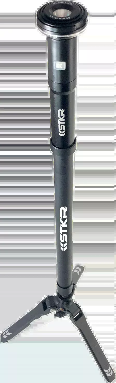 STKR Fli-Pro Telescoping Light 8' With Removable Flashlight - 05-1085