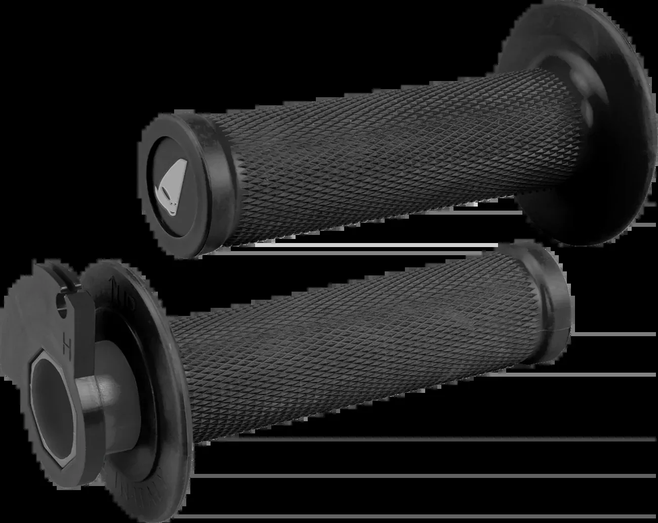 UFO Grips - Lock-On - Black - MA01828#K - A&D Discount Performance