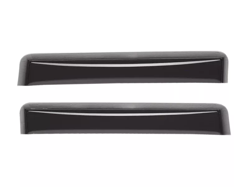 WeatherTech 19-23 Ford Ranger Front Window Deflectors - Matte Black