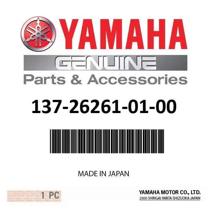 Yamaha 137-26261-01-00 Cable Connector | G6S, G7S, L5TA, SRX340, YA6