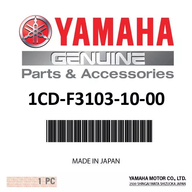 Yamaha 1CD-F3103-10-00 Front Fork Assembly (R | YW50F Zuma 50F