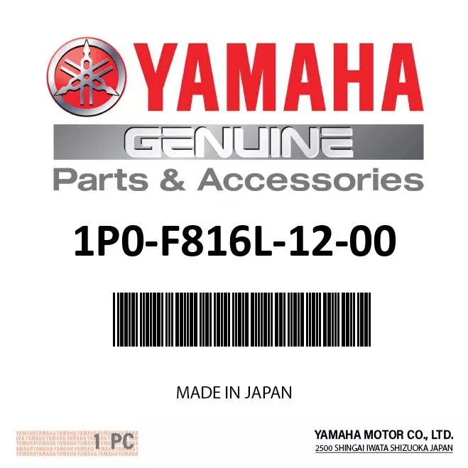 Yamaha 1P0-F816L-12-00 - Label, Warning Age