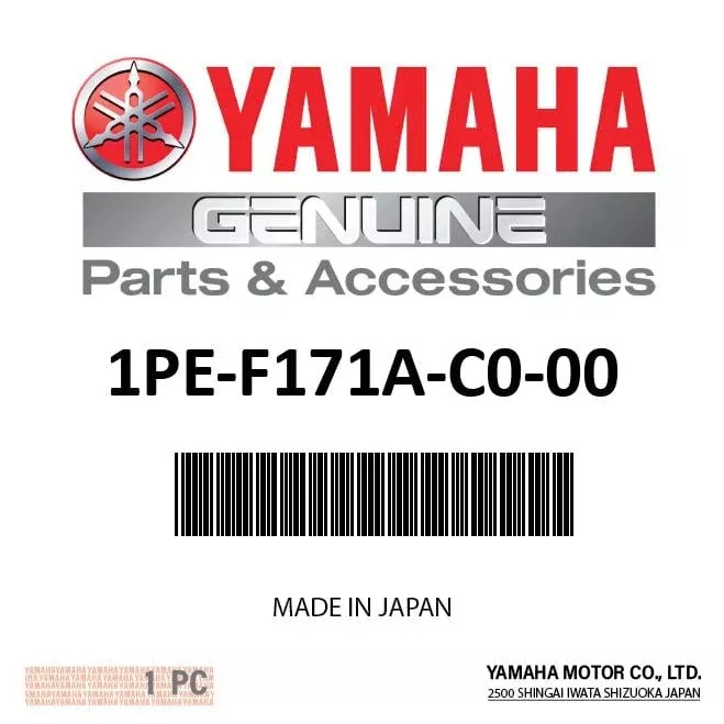 Yamaha 1PE-F171A-C0-00 - Cover, Top