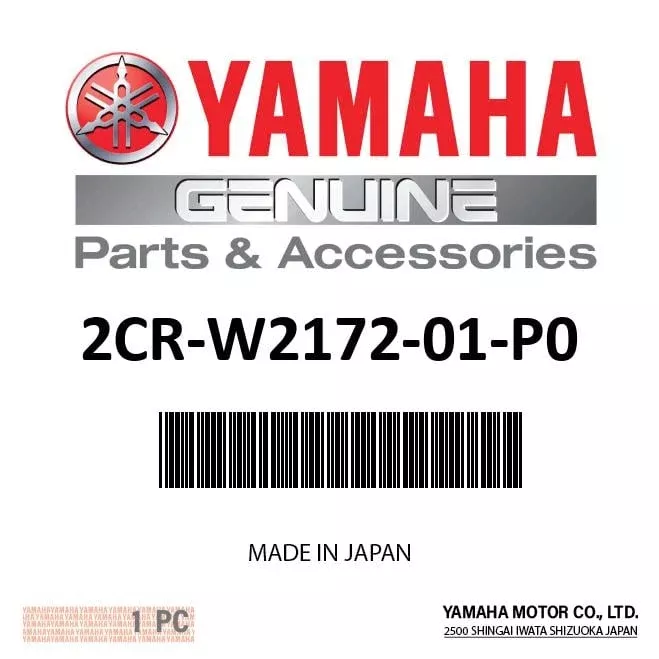 Yamaha 2CR-W2172-01-P0 Side Cover 2 | YZF-R1