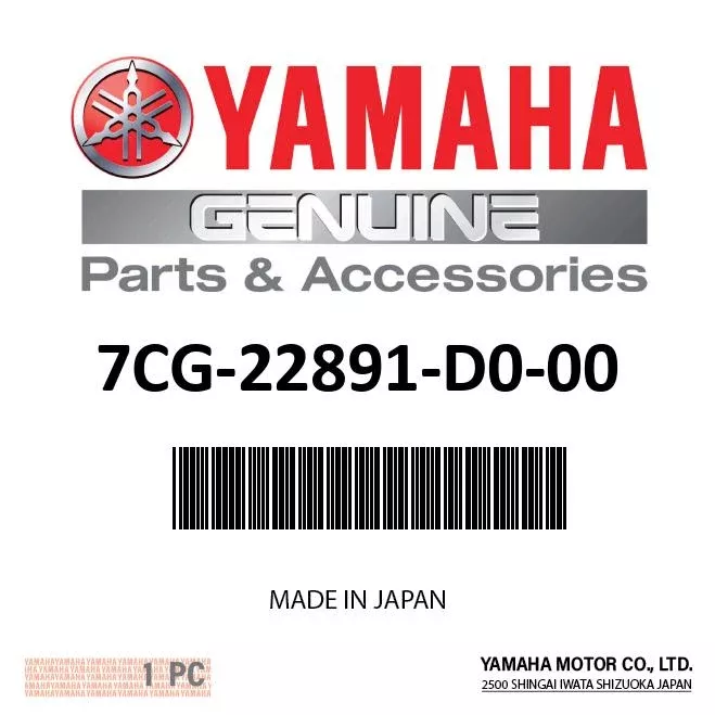 Yamaha 7CG-22891-D0-00 - Insulator, Mounting