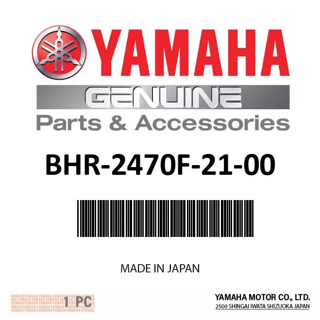 Yamaha BHR-2470F-21-00 - Seat Cover Comp.