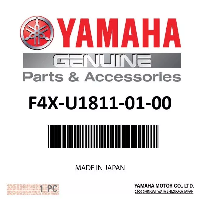 Yamaha F4X-U1811-01-00 - Windshield Fr.