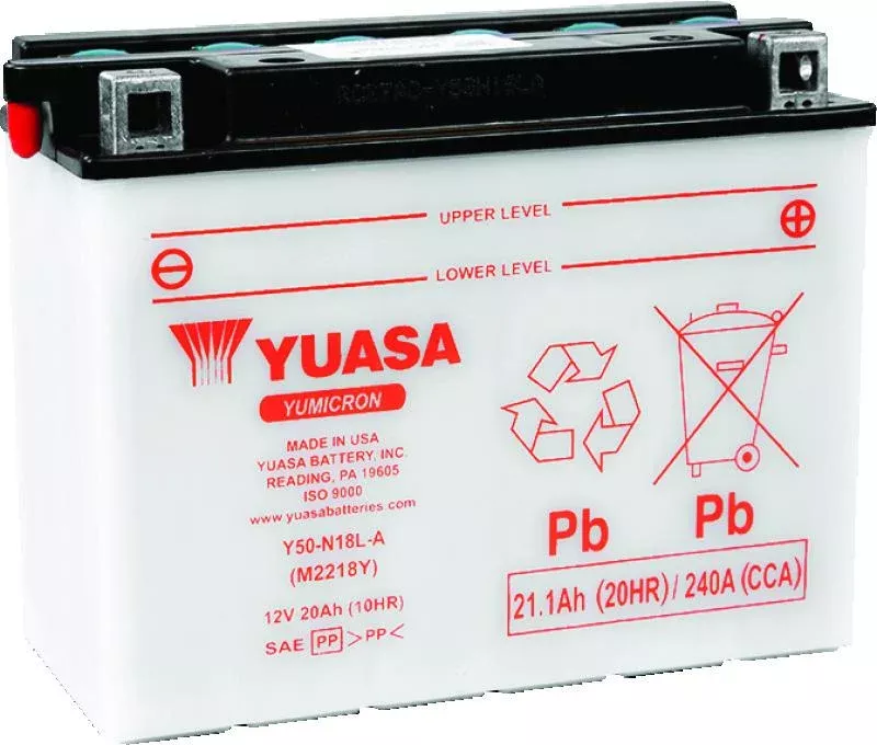 Yuasa Y50-N18L-A Yumicron 12-Volt Battery