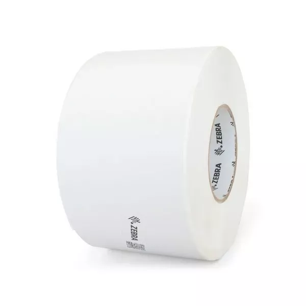 Zebra 66458 Z-Ultimate 3000T 4" x 6" Polyester Label, 3" ID, 8" OD (960 Labels per Roll, Not Perforated)