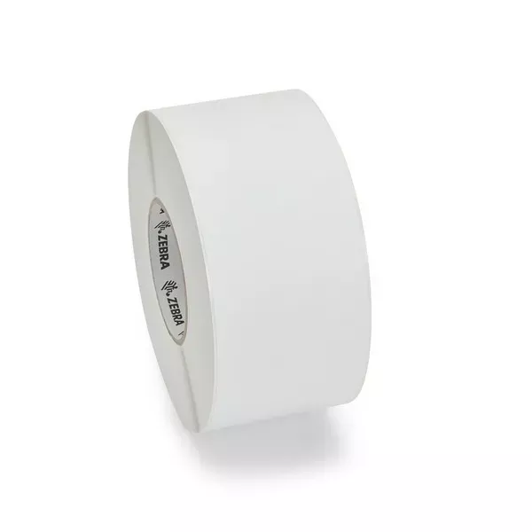 Zebra 72372 Z-Perform 2000T All-Temp 3.25" x 486' Paper Label, 3" ID, 8" OD (Not Perforated)