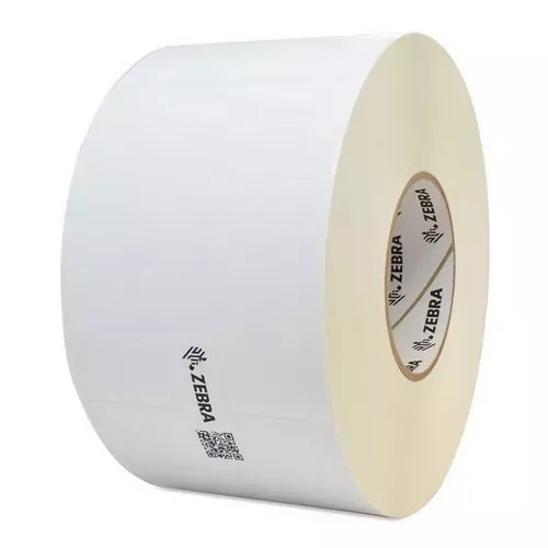 Zebra 72376 Z-Perform 2000T All-Temp 4" x 6" Paper Label, 3" ID, 8" OD (950 Labels per Roll, Perforated)